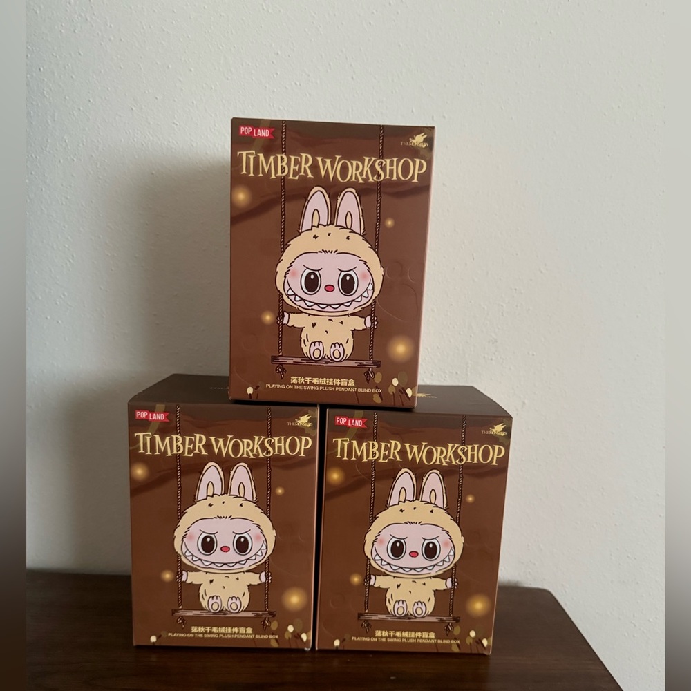 Timber Workshop Pop Mart Figurine